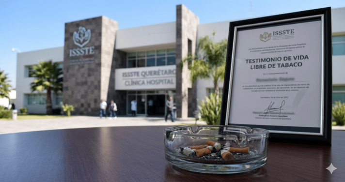 ISSSTE Querétaro conmemora el Día sin Tabaco con testimonios de exfumadores