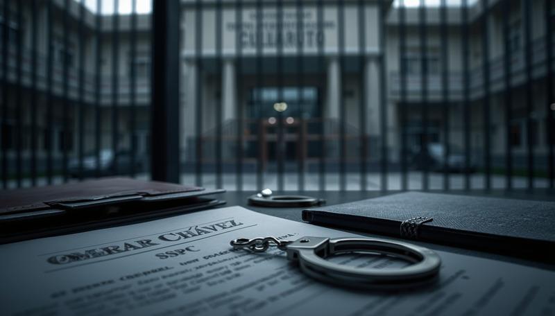 Omar Chávez detenido