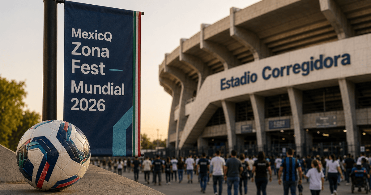 MexicQ Zona Fest llega al Estadio Corregidora este jueves: la fan zone mundialista de Querétaro