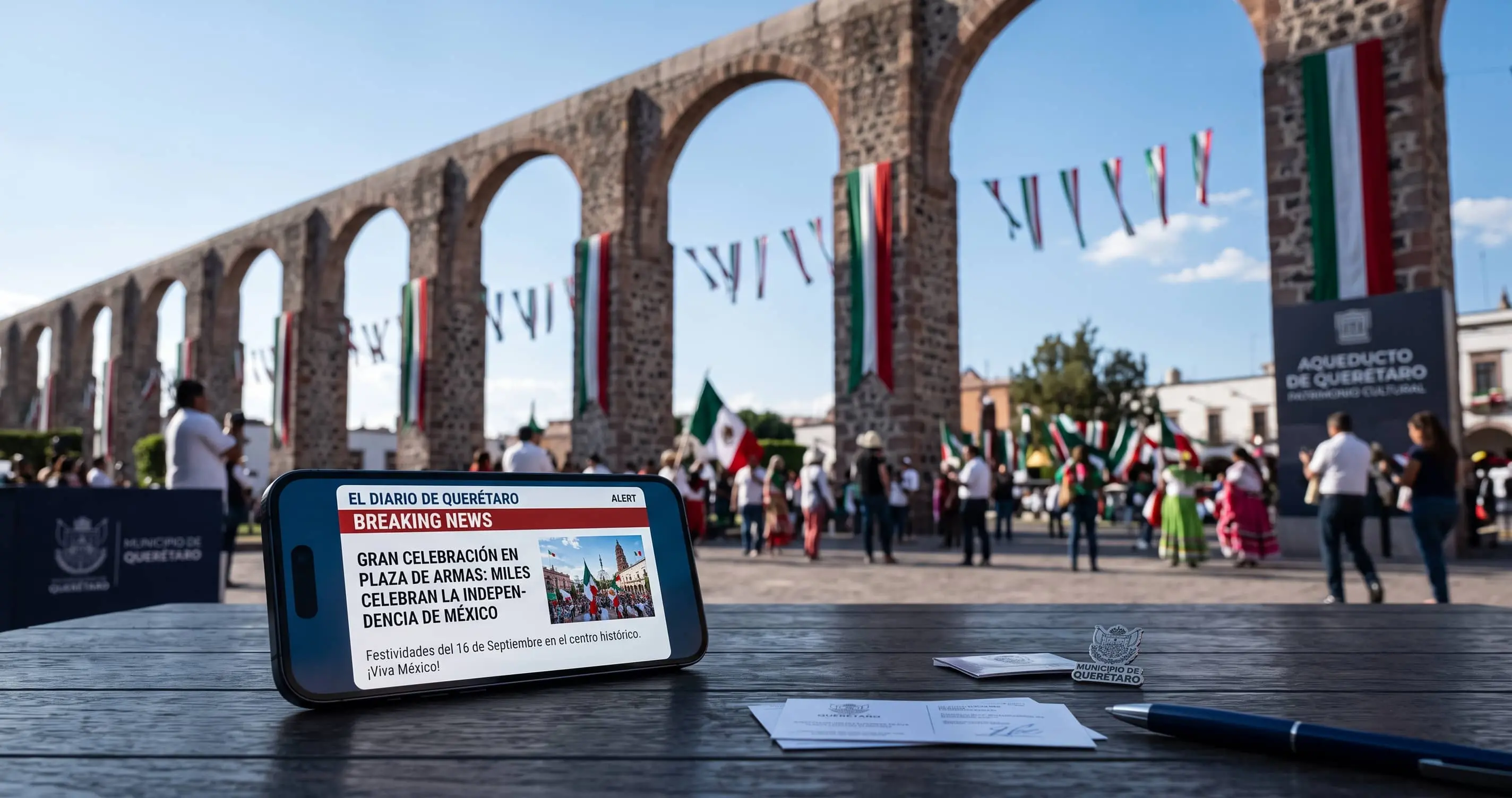 Fiestas Patrias en Querétaro 2026: Preparativos y operativo de seguridad para el 15 de septiembre